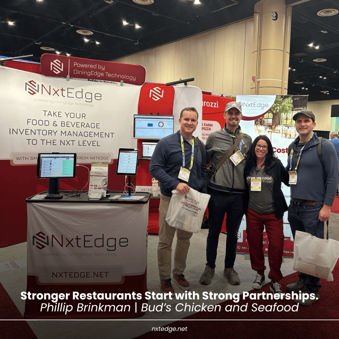 NxtEdge team at the Florida Restaurant Show