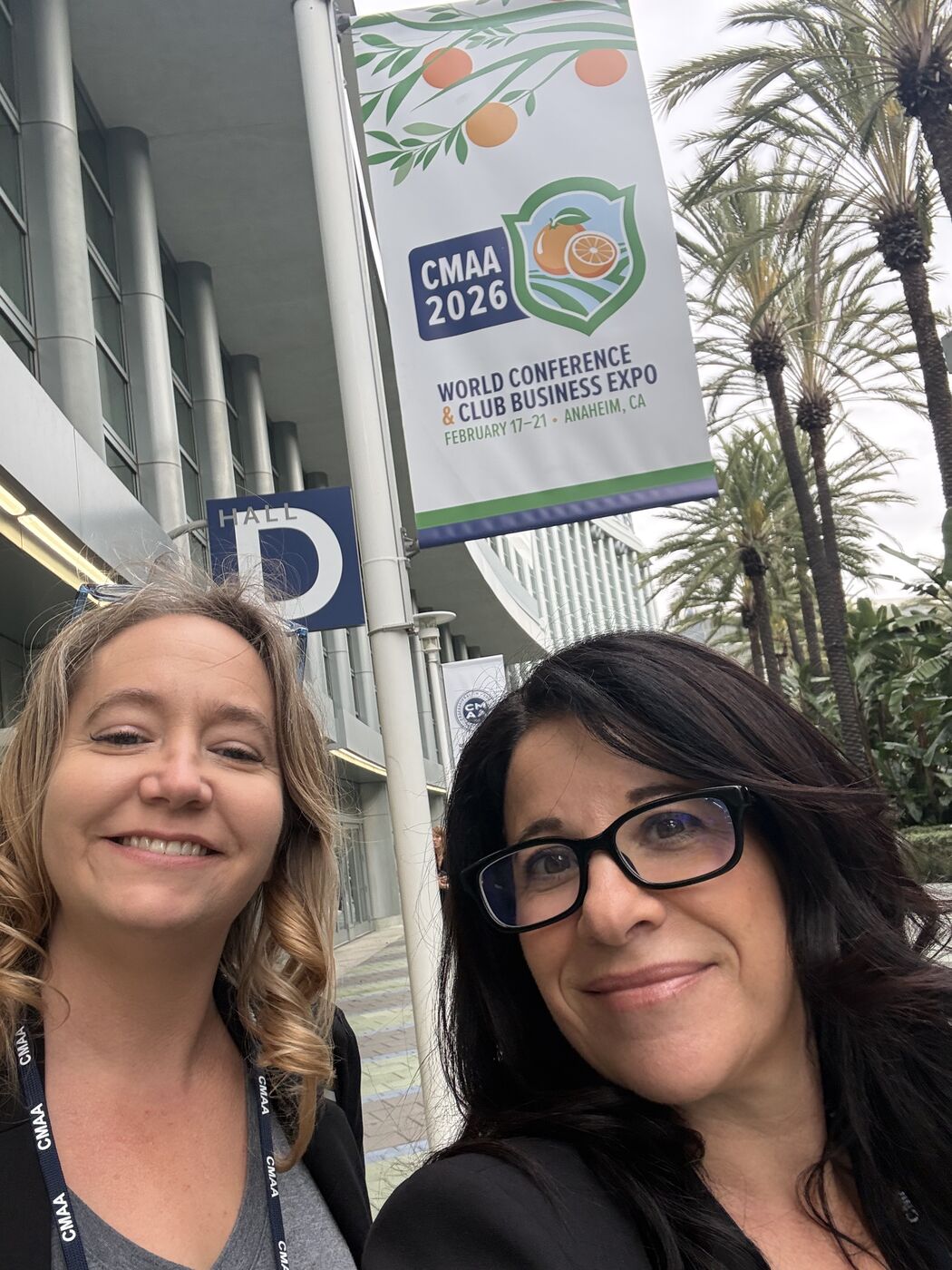 NxtEdge team at the CMAA 2026 World Conference & Club Business Expo in Anaheim